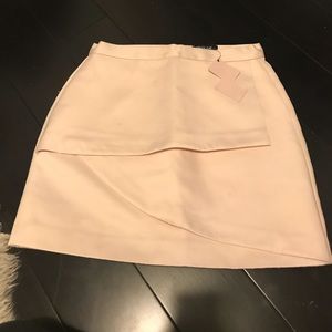 Nasty gal light pink skirt